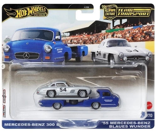 Team Transport - Mercedes Benz 300 SL & 55 Blaues Wunder