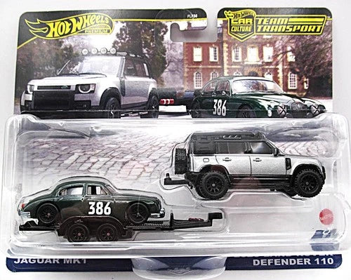 Team Transport - Jaguar MK1 2023 Land Rover Defender 110